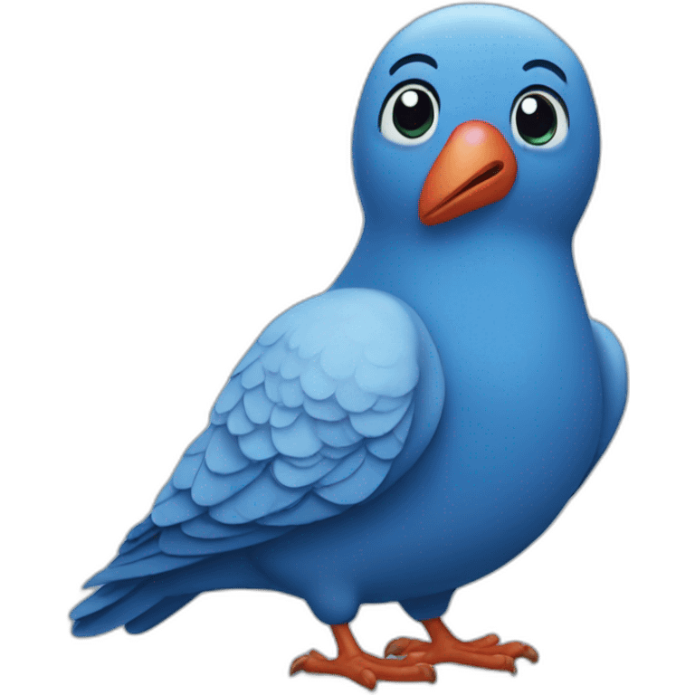 Blue Pigeon emoji