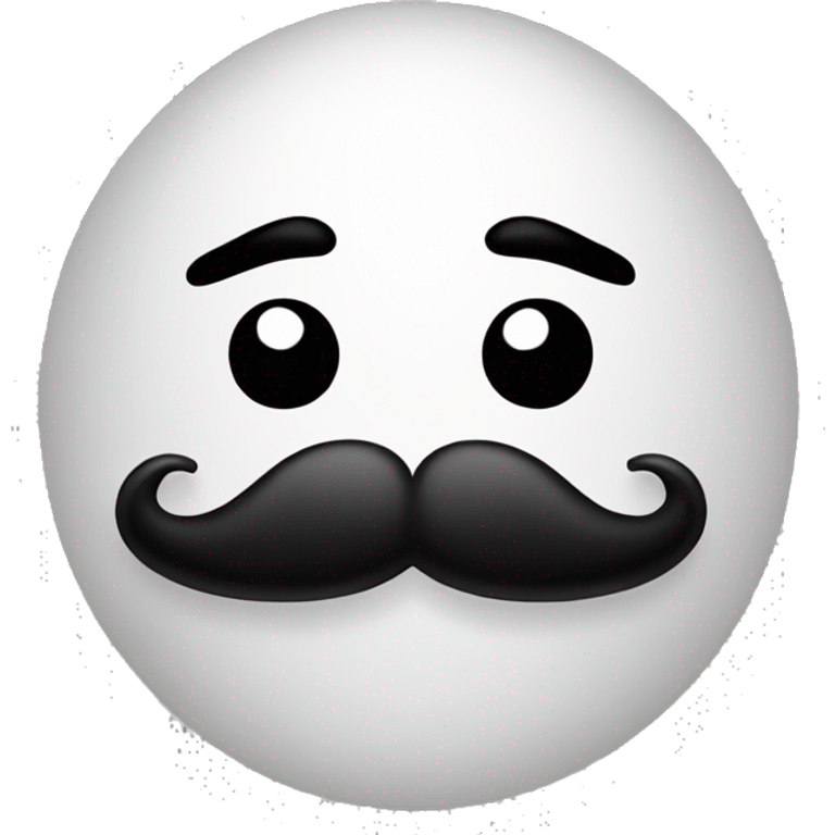 Moustache emoji