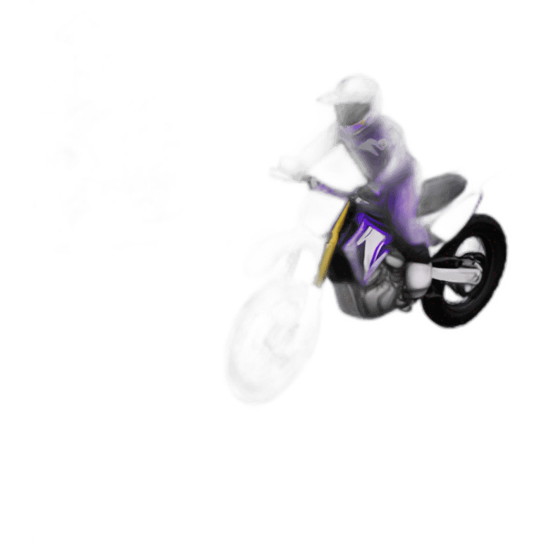 motocross roxo emoji