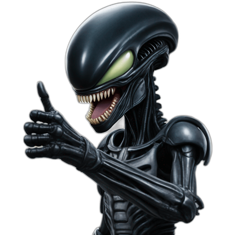 xenomorph thumbs up emoji