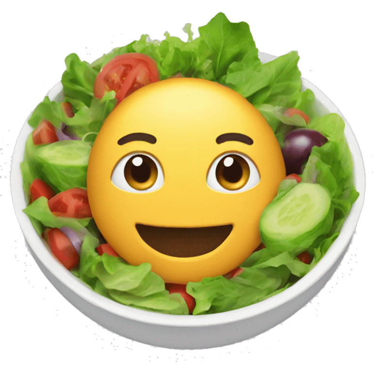 Salad bowl  emoji