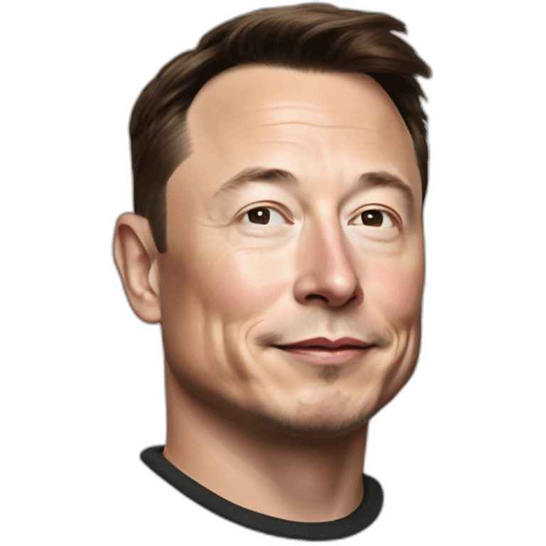 elon musk wearing airpods max emoji