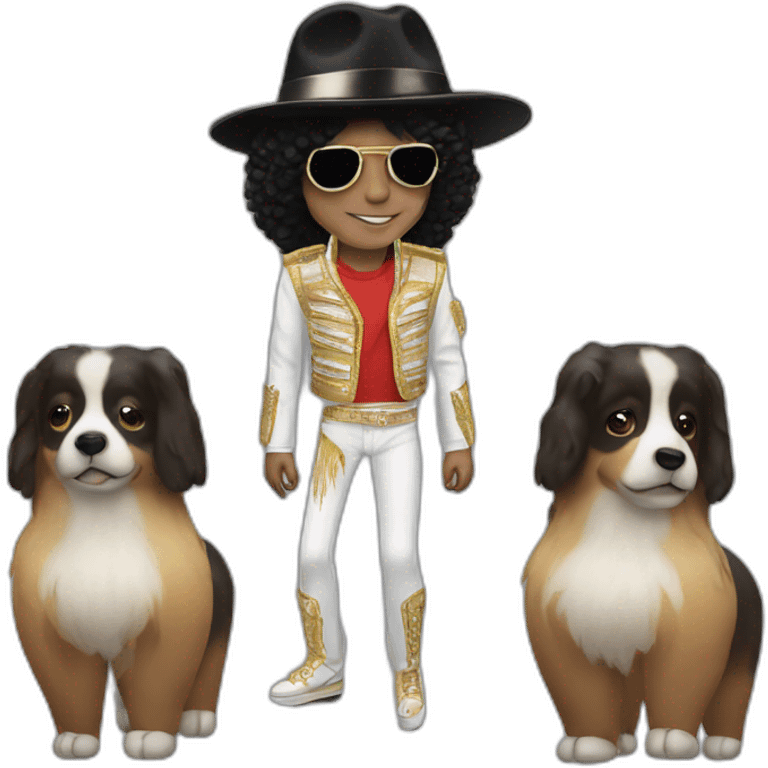 Michael Jackson on lama emoji