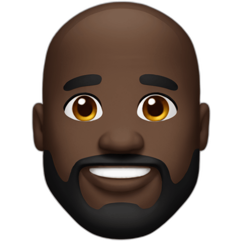 shaq with hair emoji