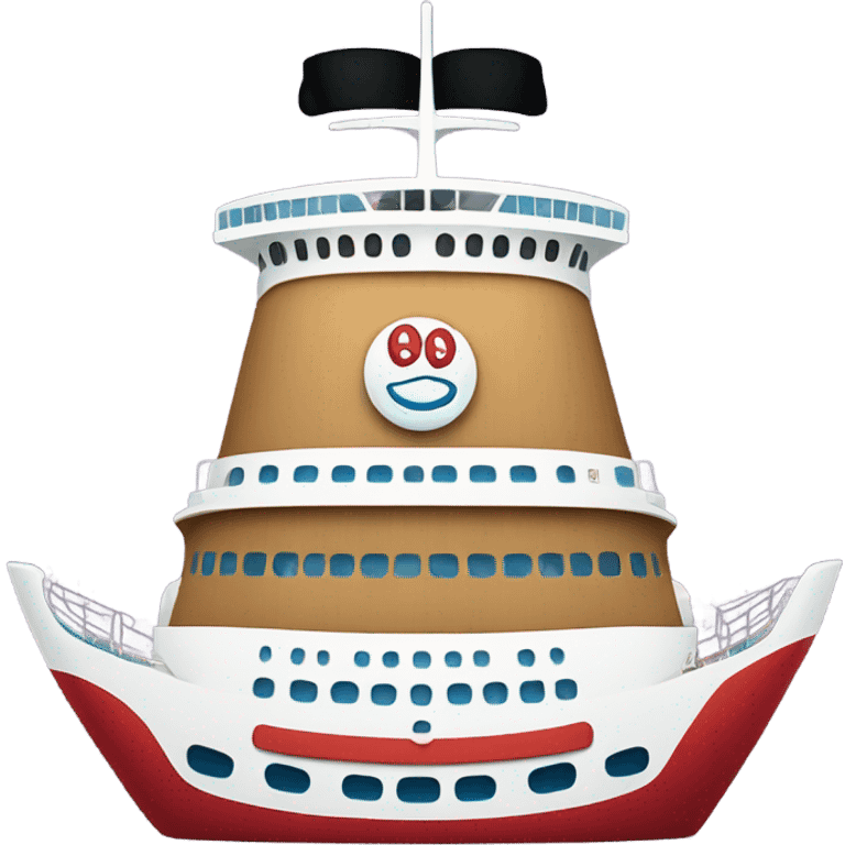 Disney Cruise ship emoji