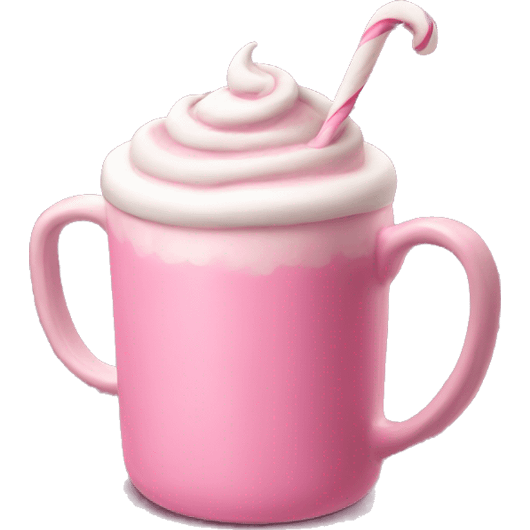 pink hot chocolate  emoji