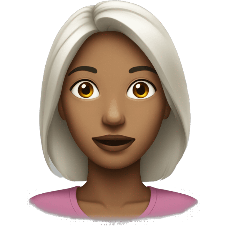 woman face emoji