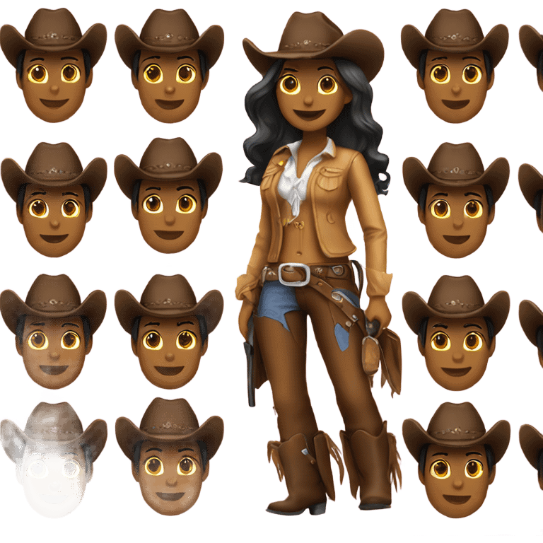 Cowgirl emoji