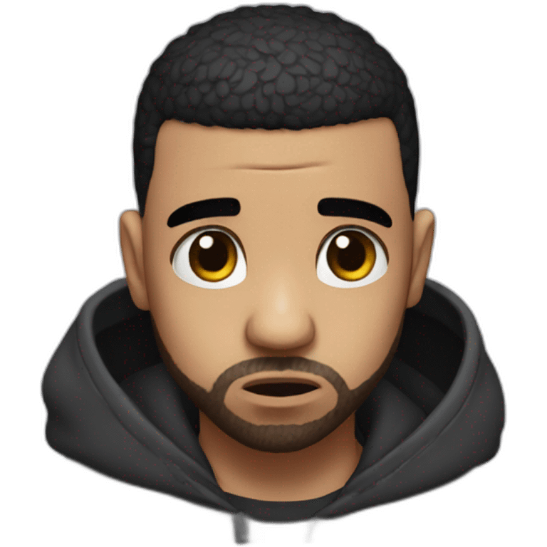 drake sad cry emoji