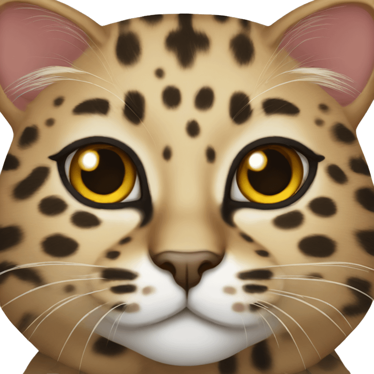 leopard cat emoji