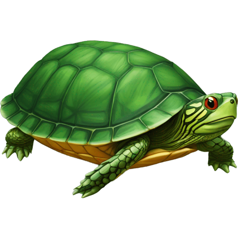 Red-Eared Slider turtle terrapin emoji