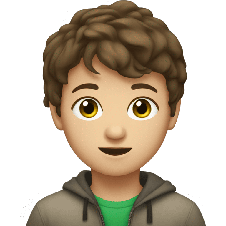 kazakh-boy-green eyes-brown hair emoji