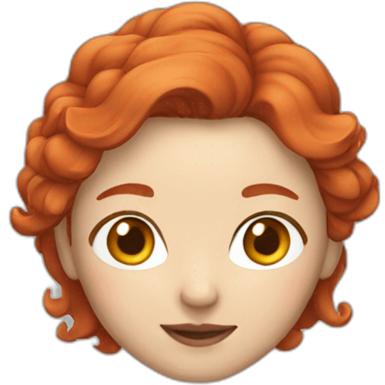 Redhair Chinese emoji