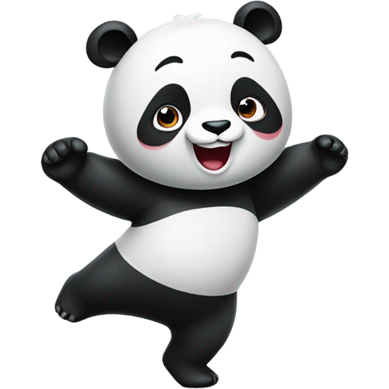 panda dance emoji