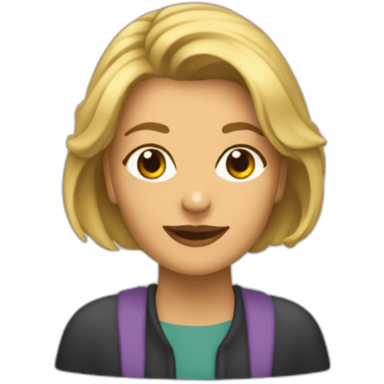 Valerie pecresse in a bus  emoji