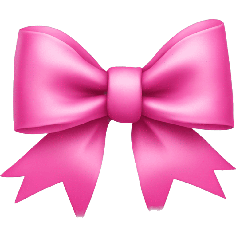 Pink bow emoji