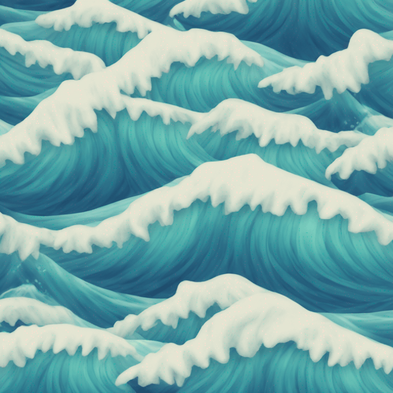 Ocean waves  emoji