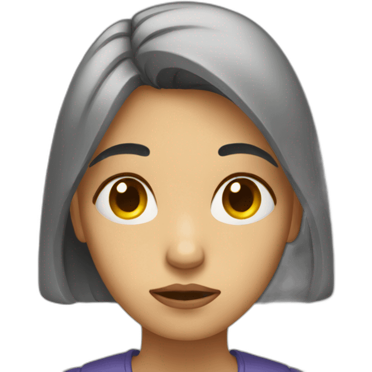 Sad women emoji