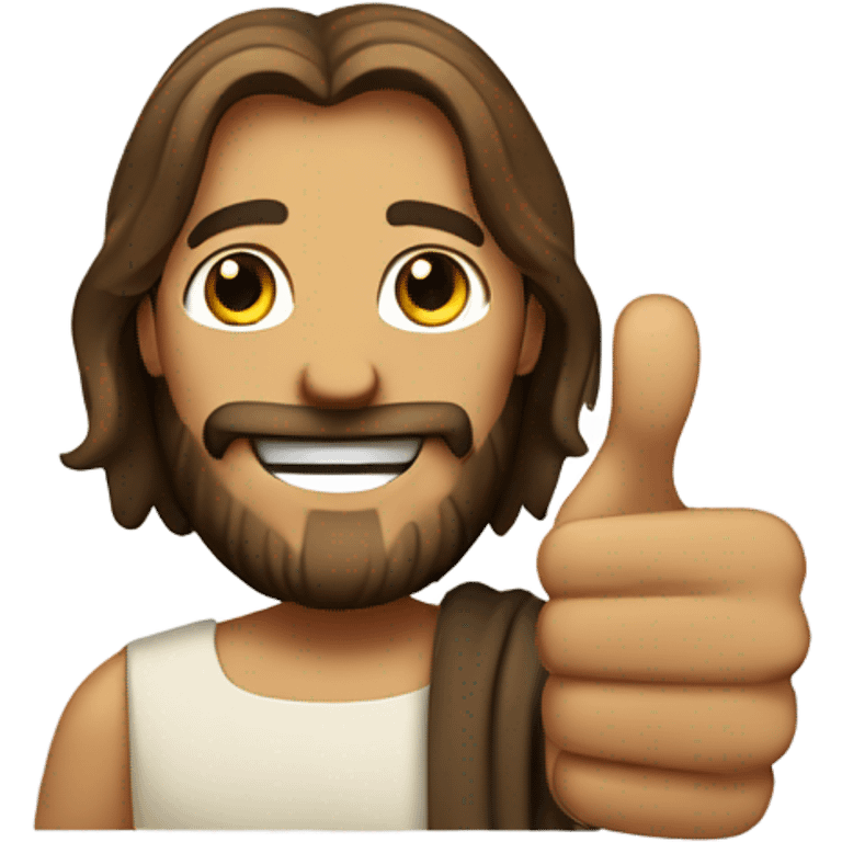 Thumbs up Jesus  emoji