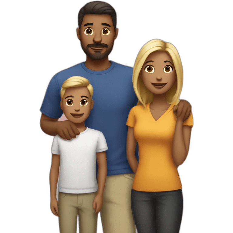 Famille  emoji