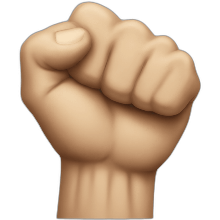 Hamburg-fist emoji