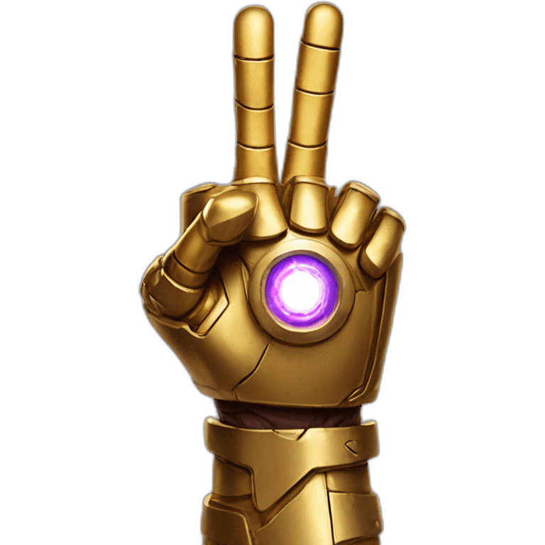 infinity gauntlet thumbs up emoji