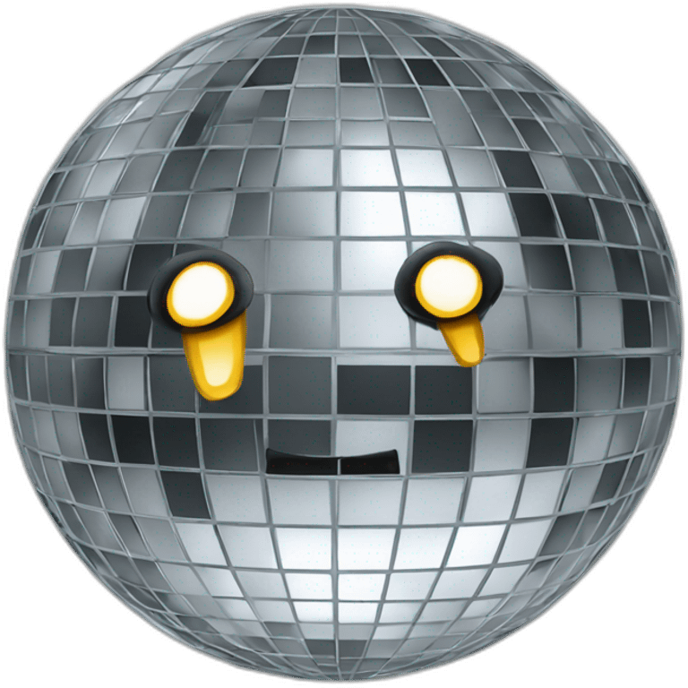 go partying disco ball emoji