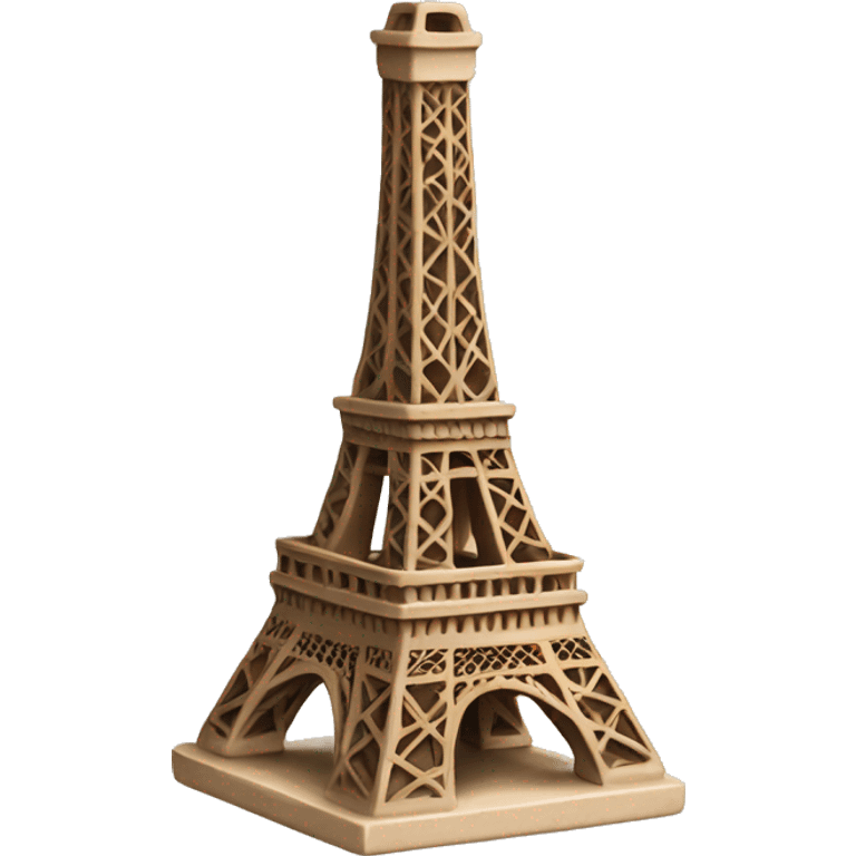 Pottery Eiffel Tower  emoji