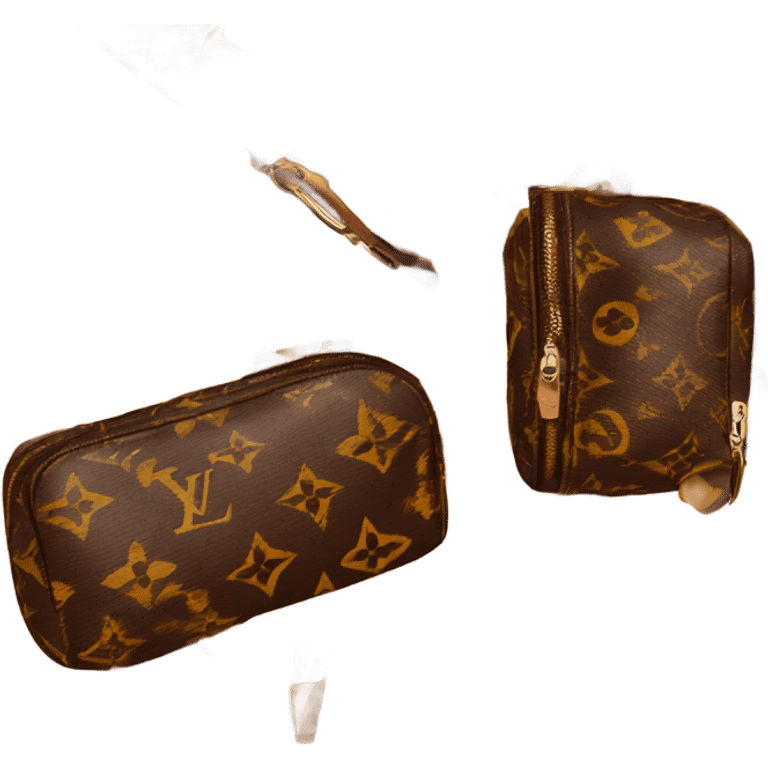 Louis Vuitton cosmetic bag  emoji