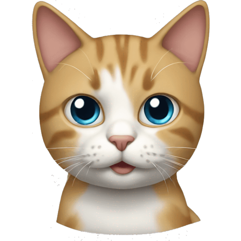 Un gato con móvil  emoji