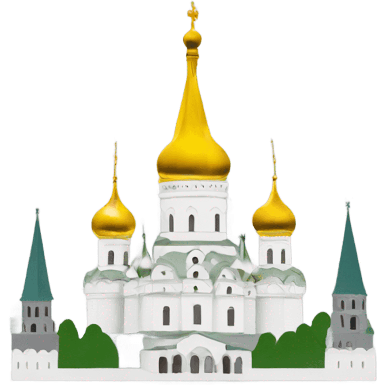 Kremlin , minimalist style  emoji