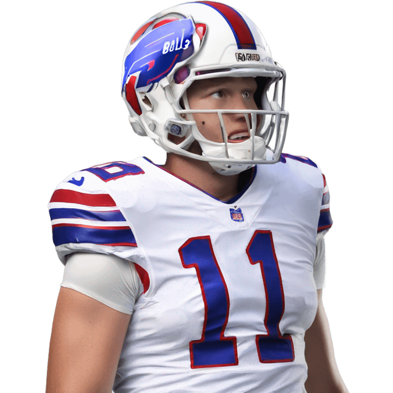 josh allen buffalo bills emoji