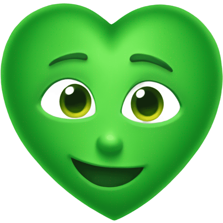 green heart emoji