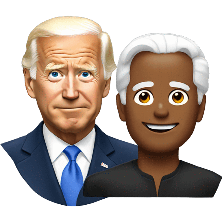 Biden and trump  emoji