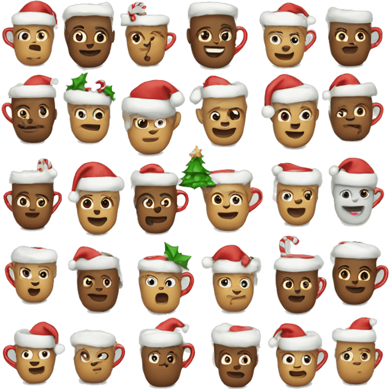 Christmas mug emoji