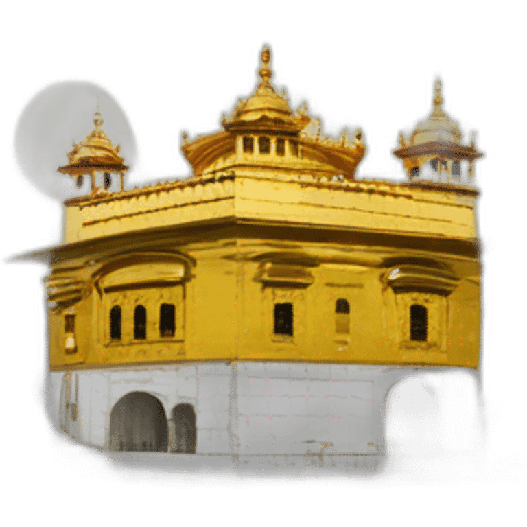 Sikh golden temple  emoji