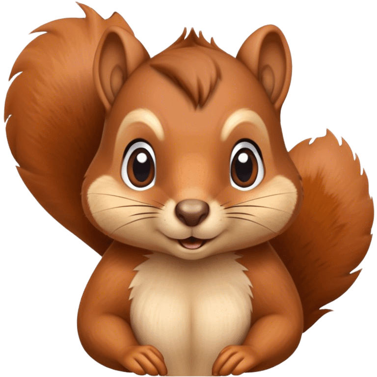 Sassy squirrel  emoji