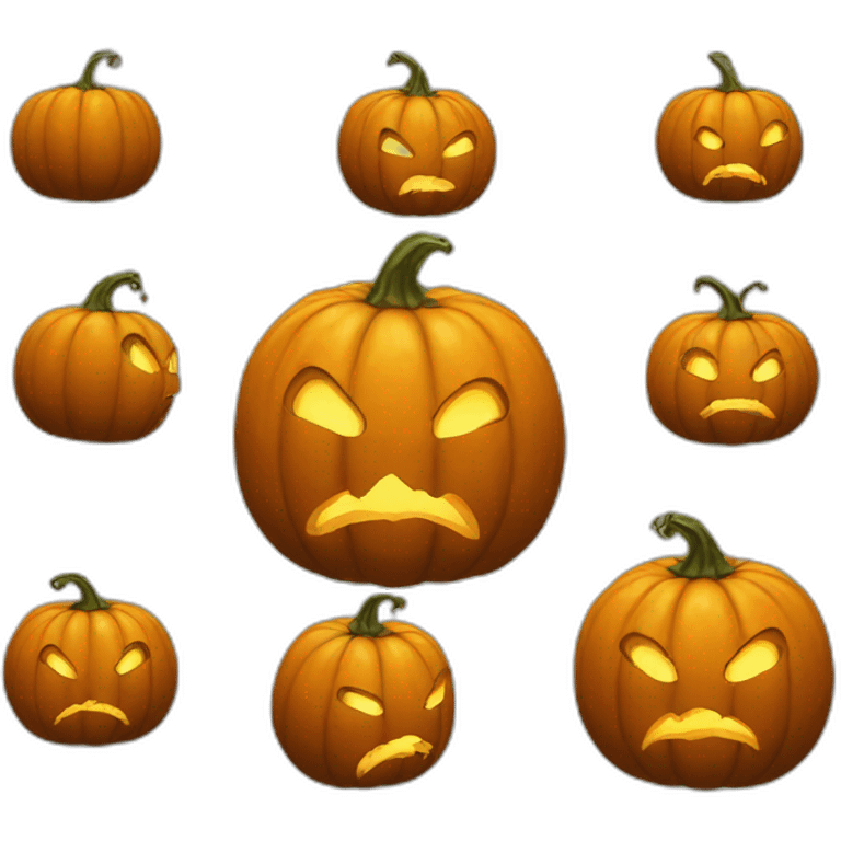 pumpkin-bomb emoji