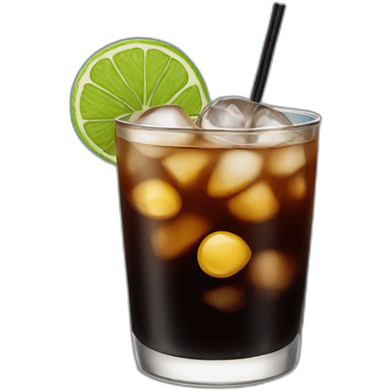 black russian cocktail emoji