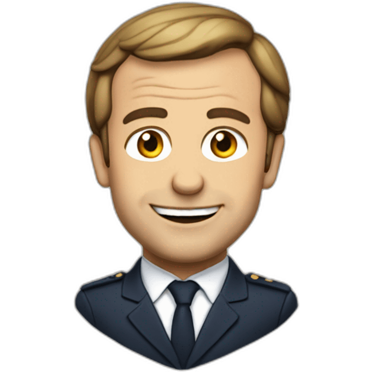 macron qui boit emoji