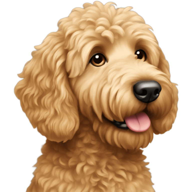 Goldendoodle emoji