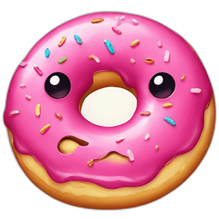 kawaii donut emoji