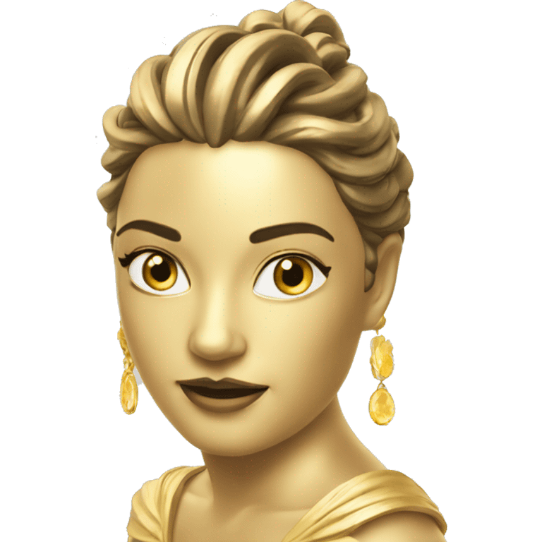 golden nymphe from TV Festival of Monte-Carlo emoji