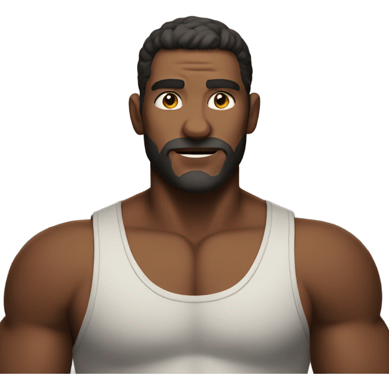 Strong man emoji