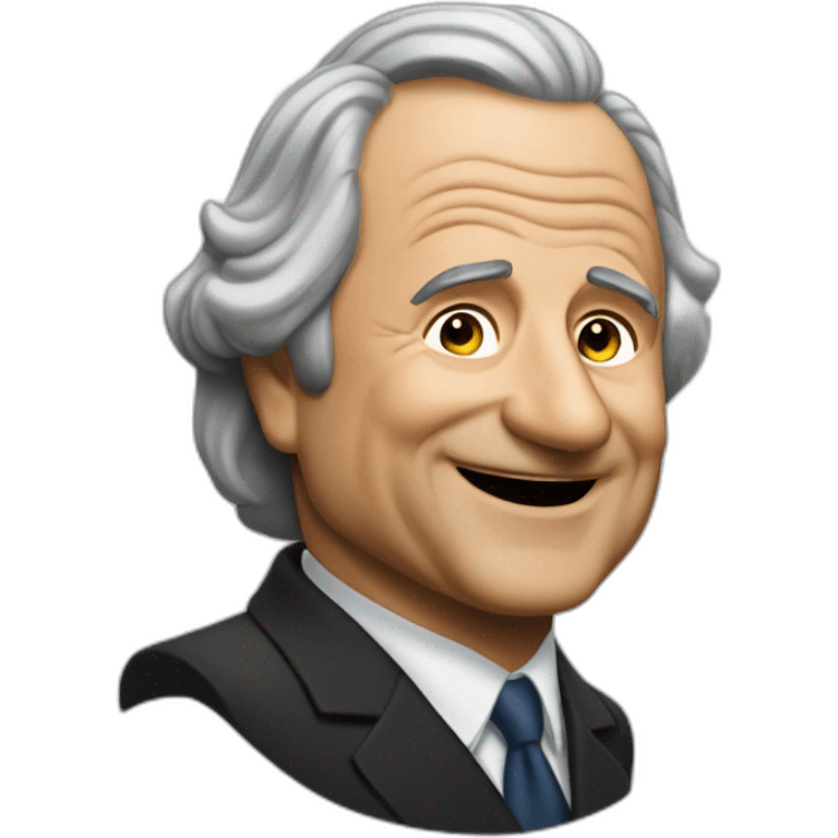 bernard madoff happy emoji