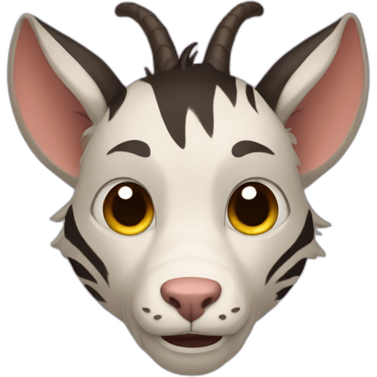 Tiger Goat Bat emoji