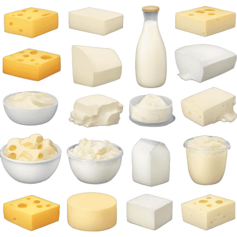 Dairy products. emoji