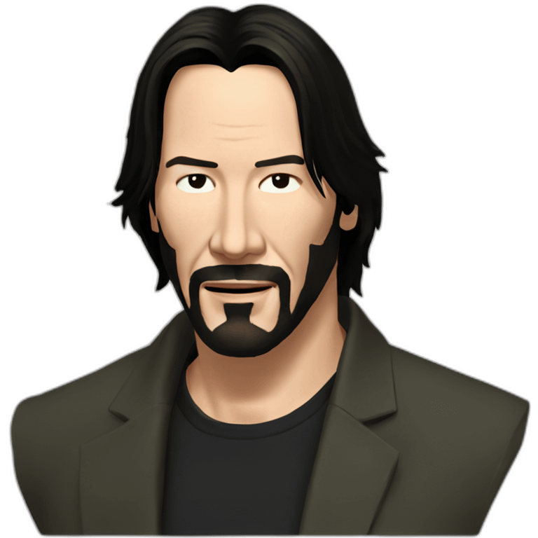 Keanu reeves neo emoji