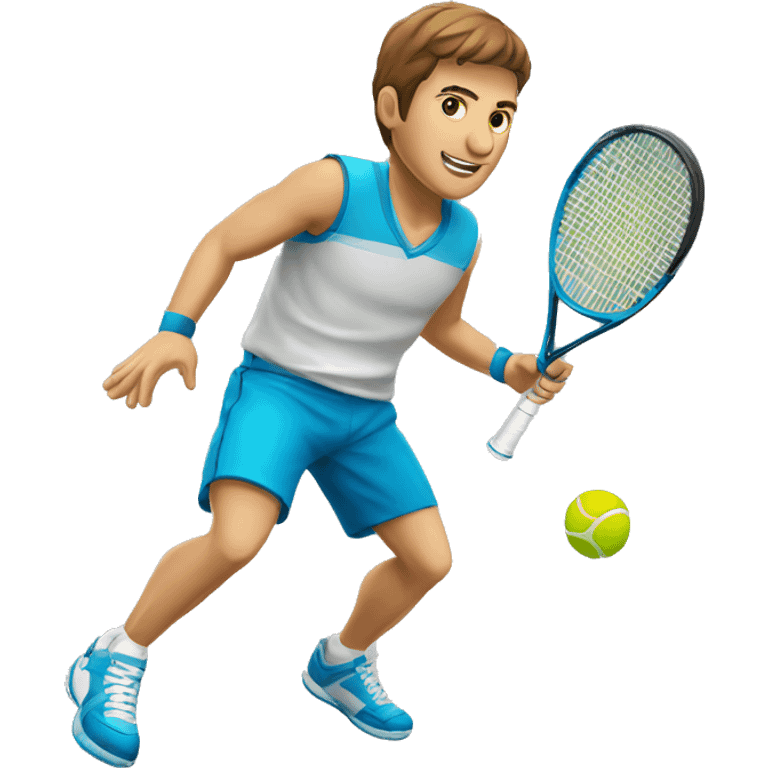 tenis de mesa perosna emoji