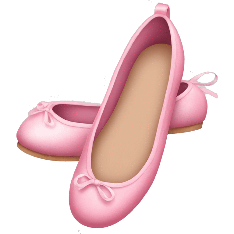 Pink Ballerina shoes  emoji